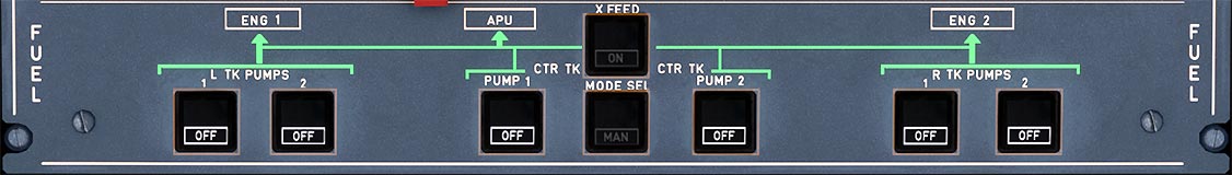 FUEL Control Panel