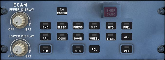 ECAM Control Panel